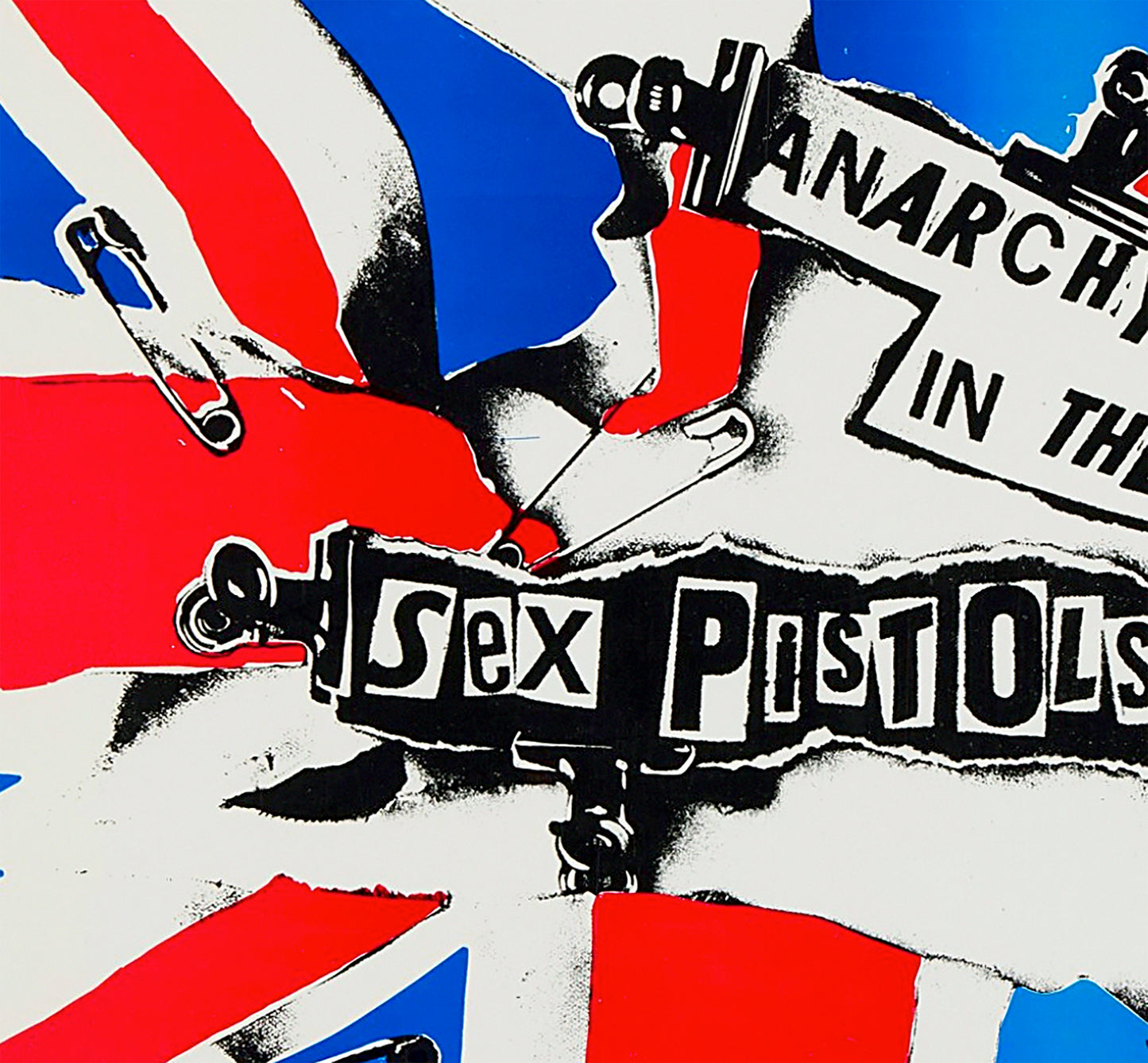 Anarchy in the UK Song by Sex Pistols Poster Print Framed Canvas, British Poster, Punk Poster, Song Poster, Vintage Poster, gift canvas