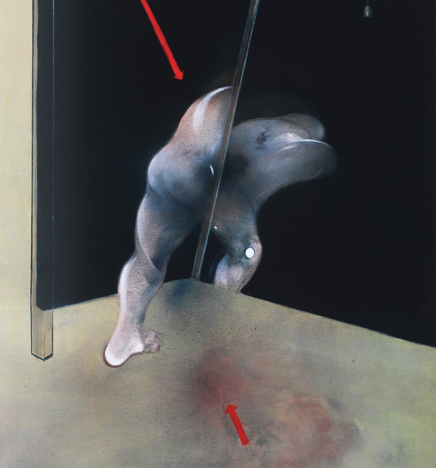 Francis Bacon, Logic of Feeling 1981 Artwork Poster Exclusive Framed Canvas Print, Bacon painting, Vintage Poster, Art Wall Decor