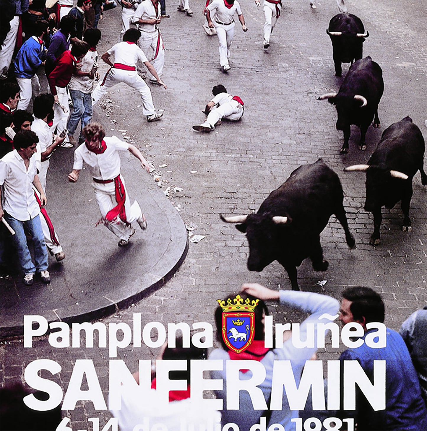 Festival of San Fermin Spanish Bull Poster Print Framed Canvas, San Fermin, Pamplona, Tourism Travel Poster, Vintage Poster wall art