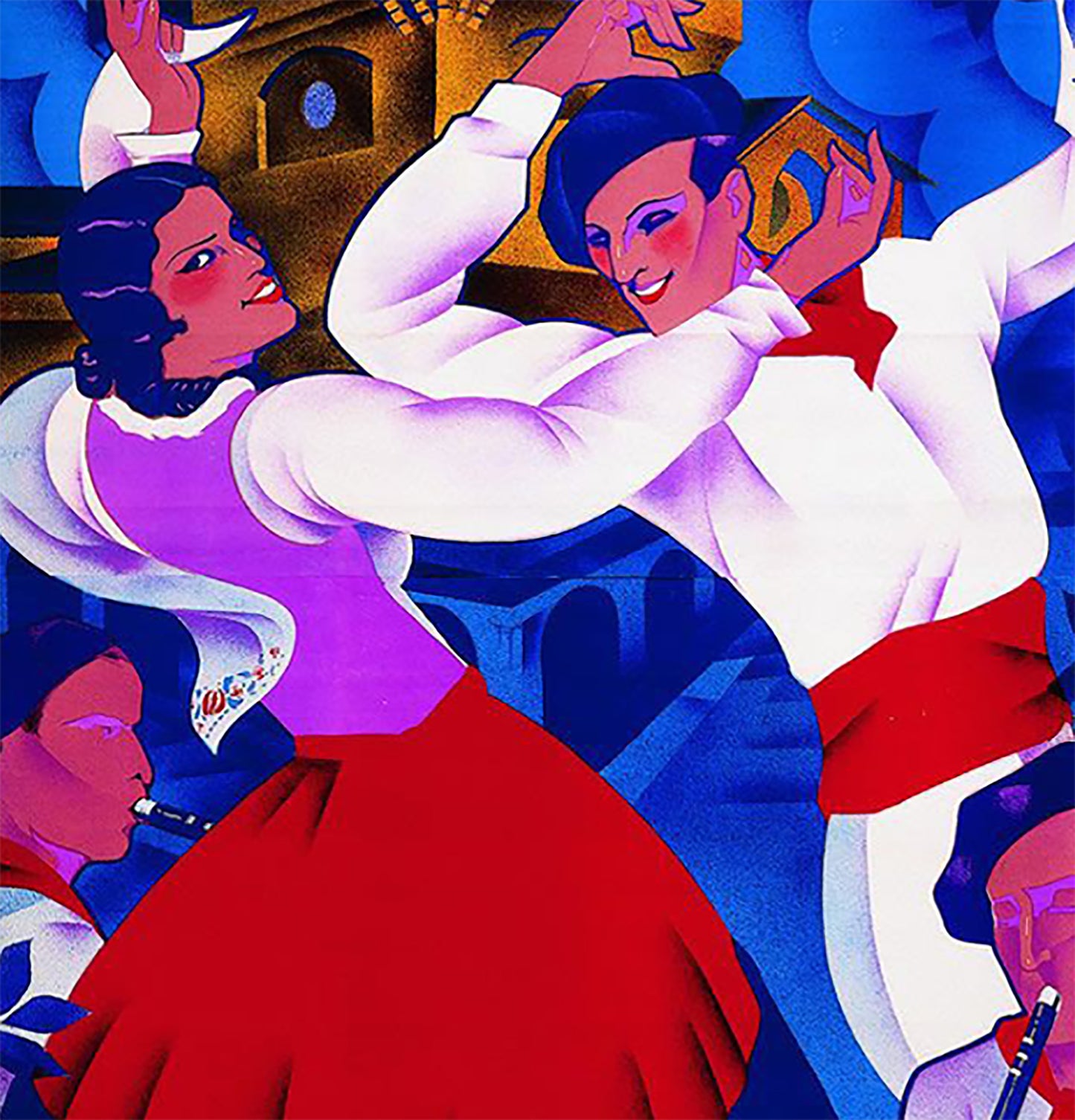 Pamplona, Ferias T Fiestas De San Fermin Spanish Bull Poster Print Framed Canvas, Toros, Spain, Tourism Travel Poster, Vintage Poster