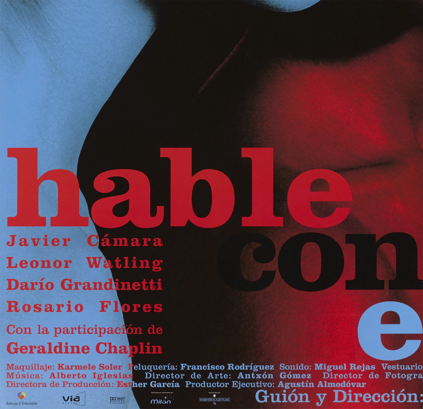 Hable con Ella Film Poster Print Canvas, Talk to Her (2002) Poster, Spanish Film Advertising Poster