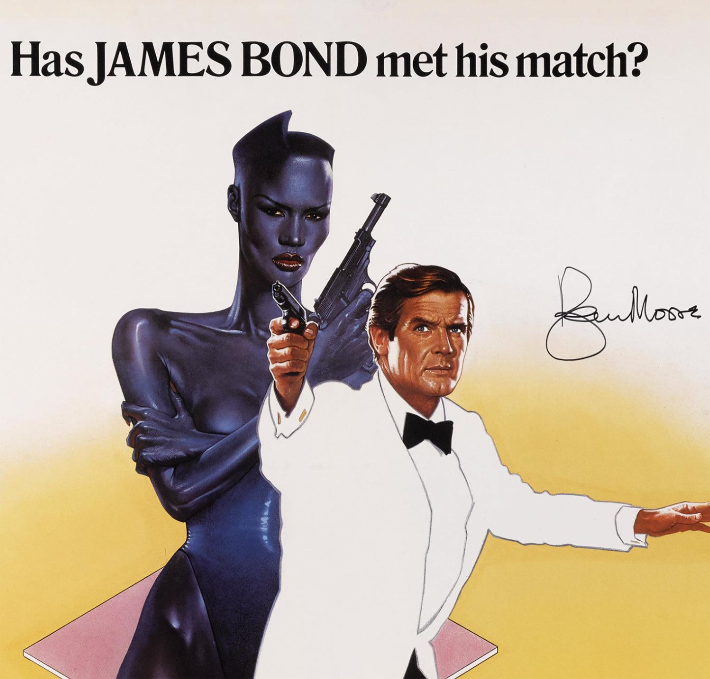 Month of Bond: A View to a Kill (1985) Review Film Poster Print Canvas, James Bond, Film Advertising Poster, Movie Poster Canvas, 007