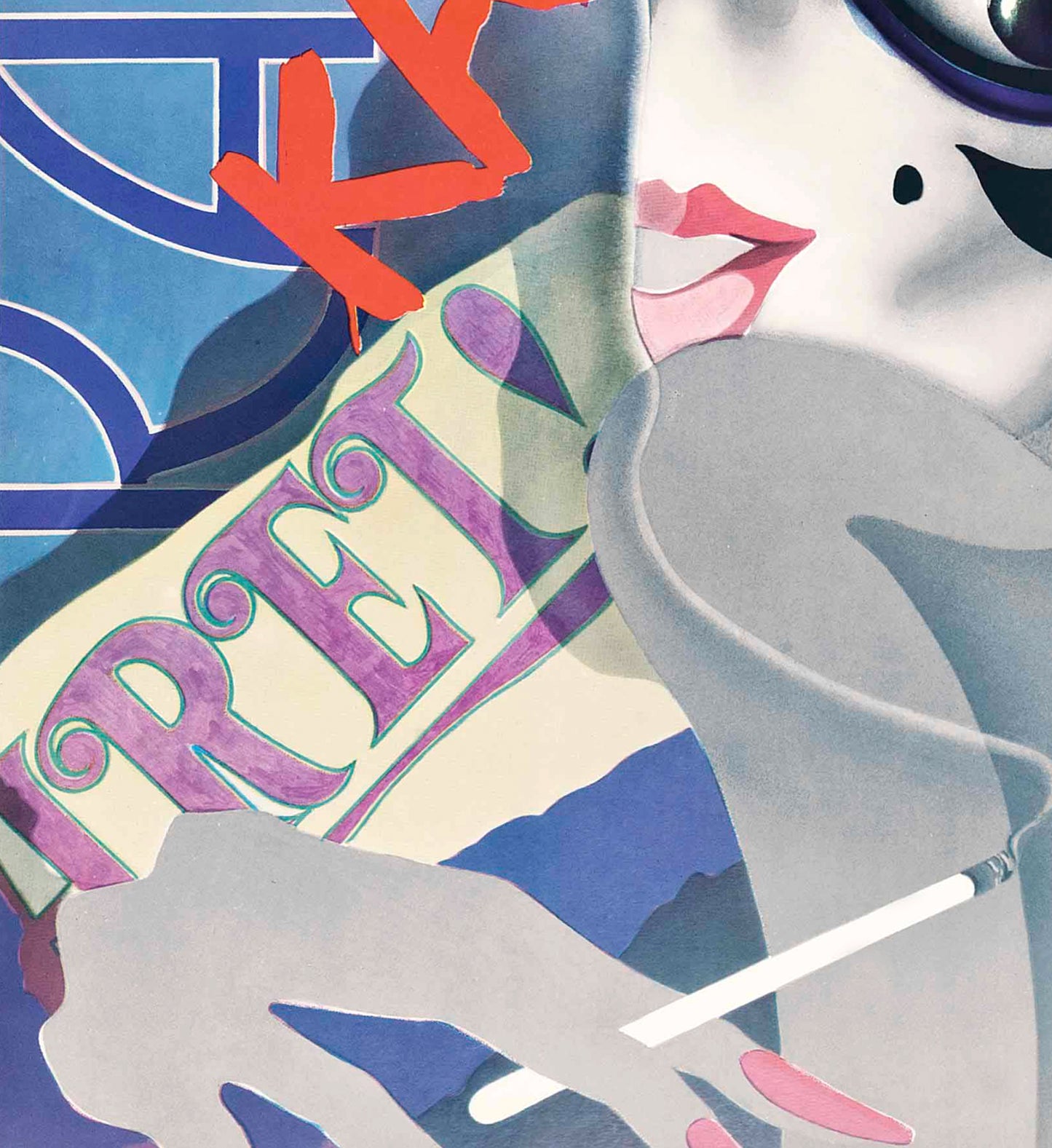 Czech Cabaret Original Film Poster Print Canvas, by Bartosova, Film Advertising Poster, Movie Poster Canvas