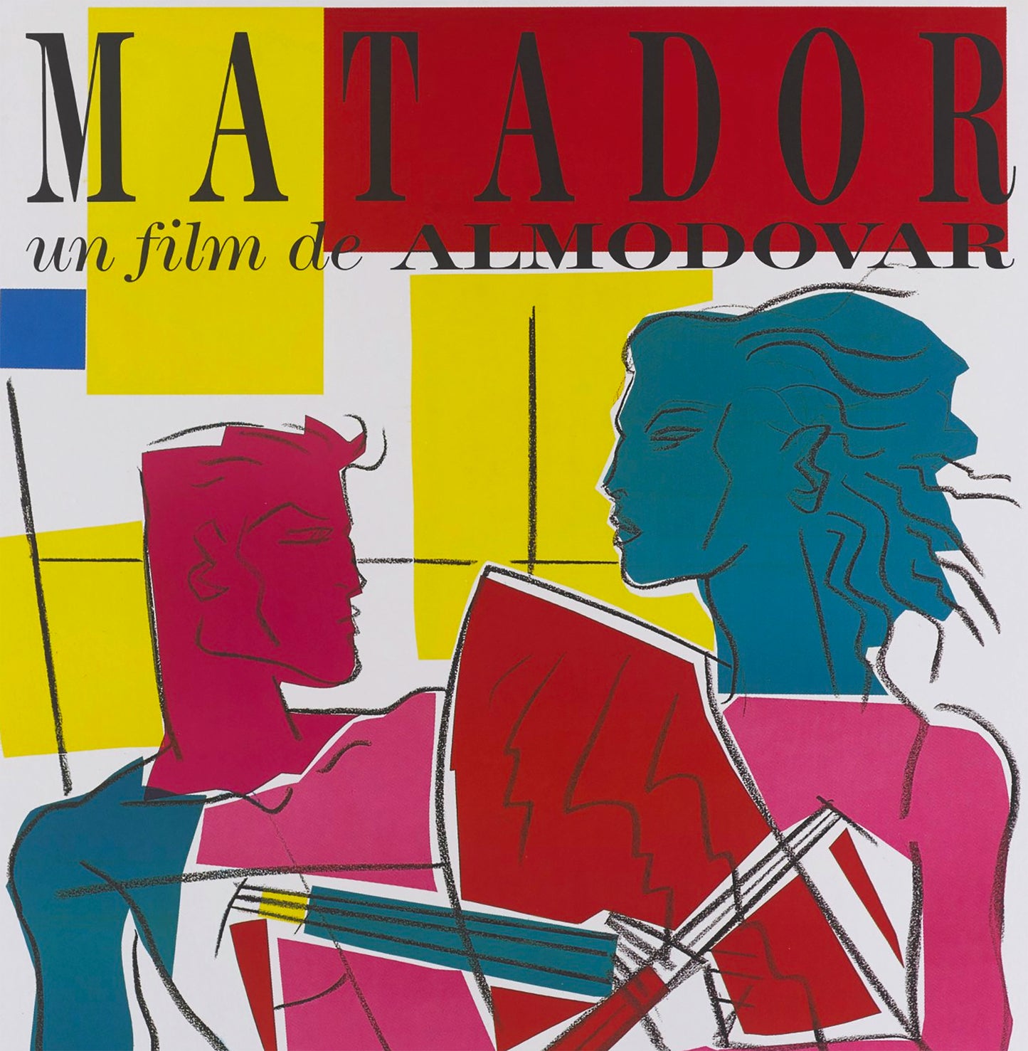 Matador Movie Poster Framed Canvas Print, Spanish poster, Vintage Poster, Film Poster, Movie Poster, Advertising Poster, canvas wall art