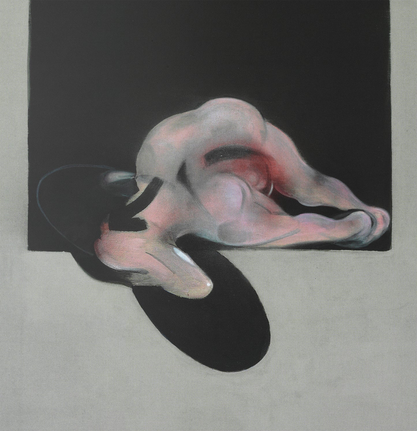 Francis Bacon, in the Shadows of Bacon Poster Exclusive Framed Canvas Print, Bacon painting, Vintage Poster, Artwork, Canvas wall art