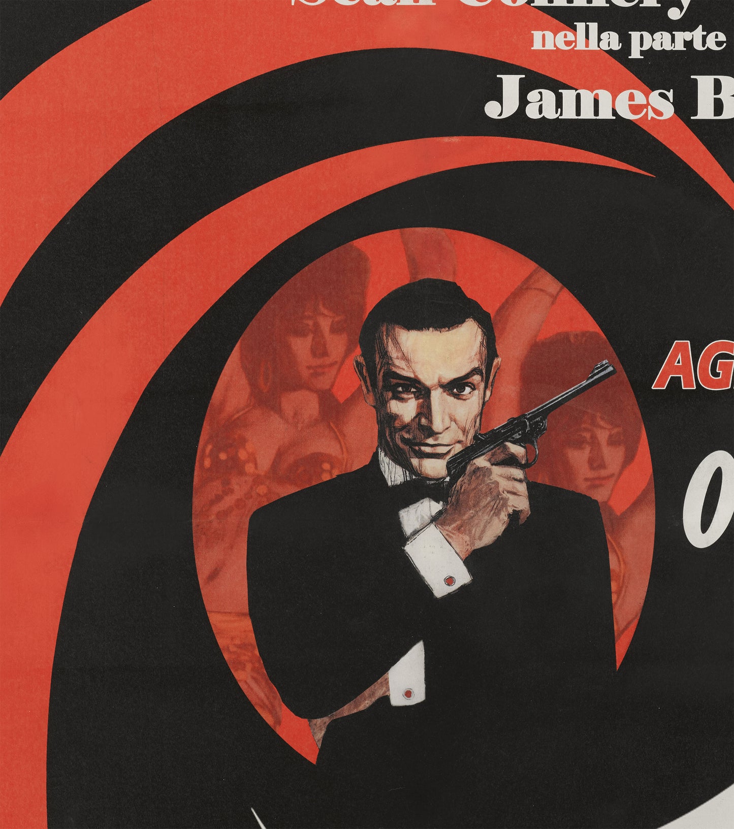 From Russia with Love, James Bond 007 Movie Poster Framed Canvas Print, Pop Culture Graphic, Vintage Poster, Film Poster, Advertising Poster