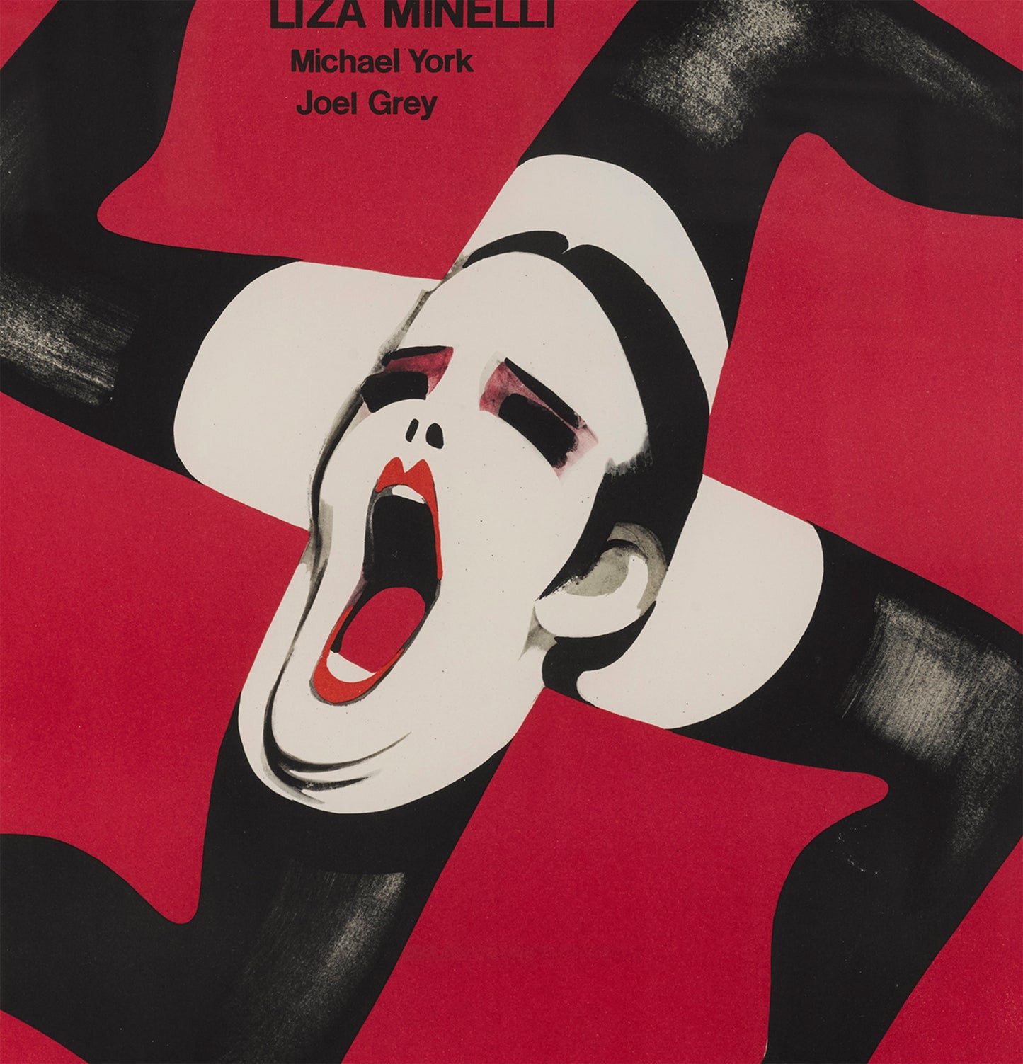 Cabaret, Polish Movie Poster Framed Canvas Print, Vintage Poster, Advertising Poster