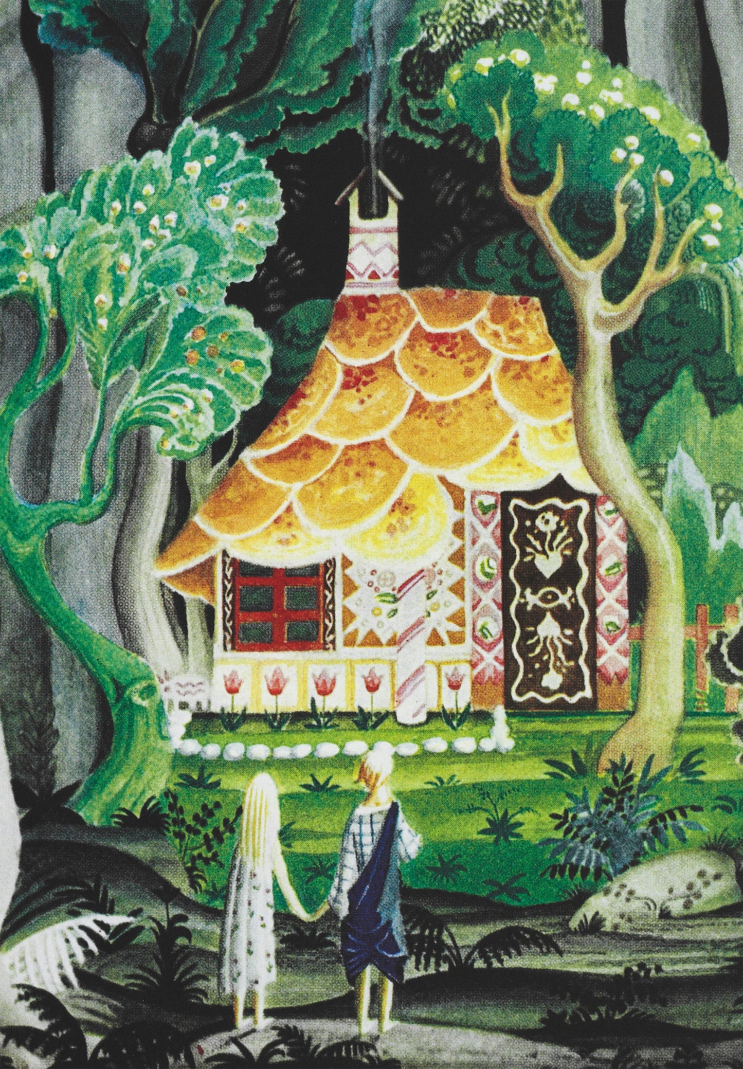 Sleeping Beauty, Grimm's Fairy Tales, Kay Nielsen, Fairy Tale Canvas, Fairy Tales Photo, Wall Art Decoration Poster