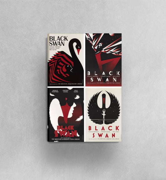 Black Swan Movie Posters Print Canvas