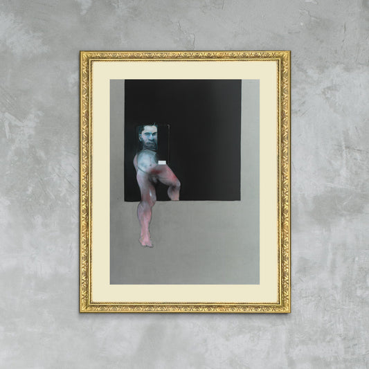 Francis Bacon, Inspired by Oresteia of Aeschylus, 1981 Artwork Poster Exclusive Framed Canvas Print, Bacon painting, Vintage Poster, Gift