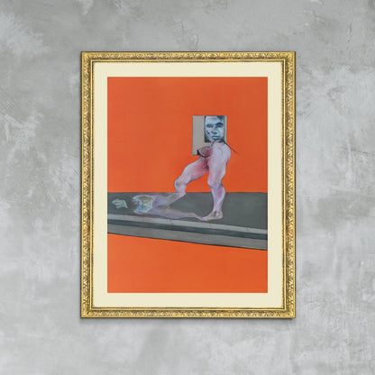 Study from the Human Body and Portrait Artwork by Francis Bacon Poster Exclusive Framed Canvas Print