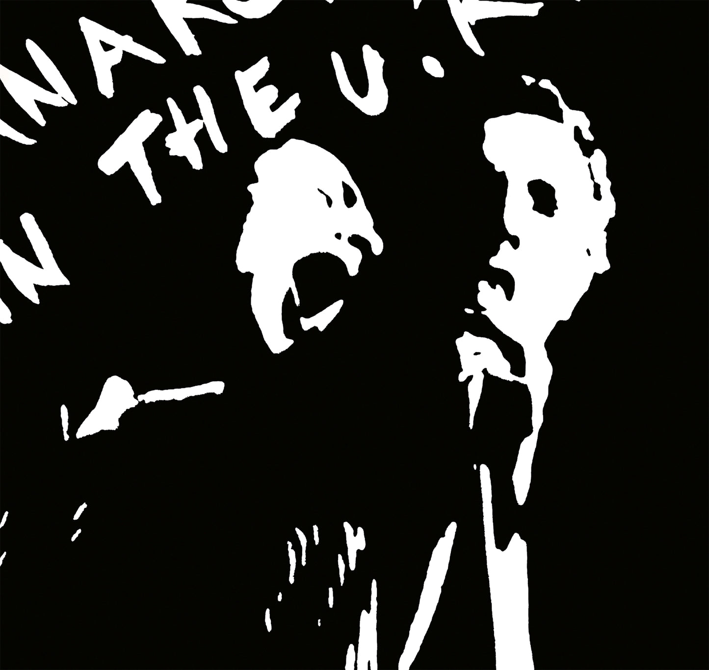 Jamie Reid, Anarchy in the UK 'Out Soon' Poster Print Framed Canvas, Black Anarchy, Punk Poster, Vintage Poster, gift canvas