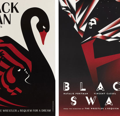 Black Swan Movie Posters Print Canvas