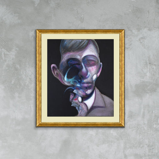 Francis Bacon, Study for a Portrait, 1978 Poster Exclusive Framed Canvas Print, Bacon painting, Vintage Poster, Artwork, canvas wall art