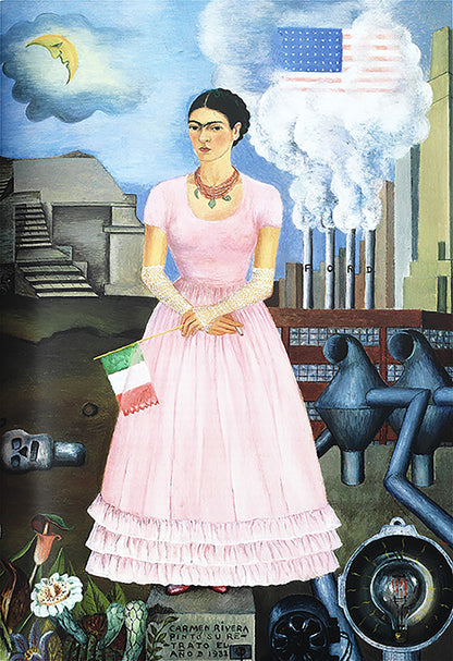 Frida Kahlo Self Portrait Canvas Wall Art Decoration Printed Canvas, home decor Portrait Poster