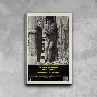 Midnight Cowboy, 1969 Movie Poster Framed Canvas Print, Movie Poster, Film Poster, Advertising Poster, Vintage Poster, canvas wall art