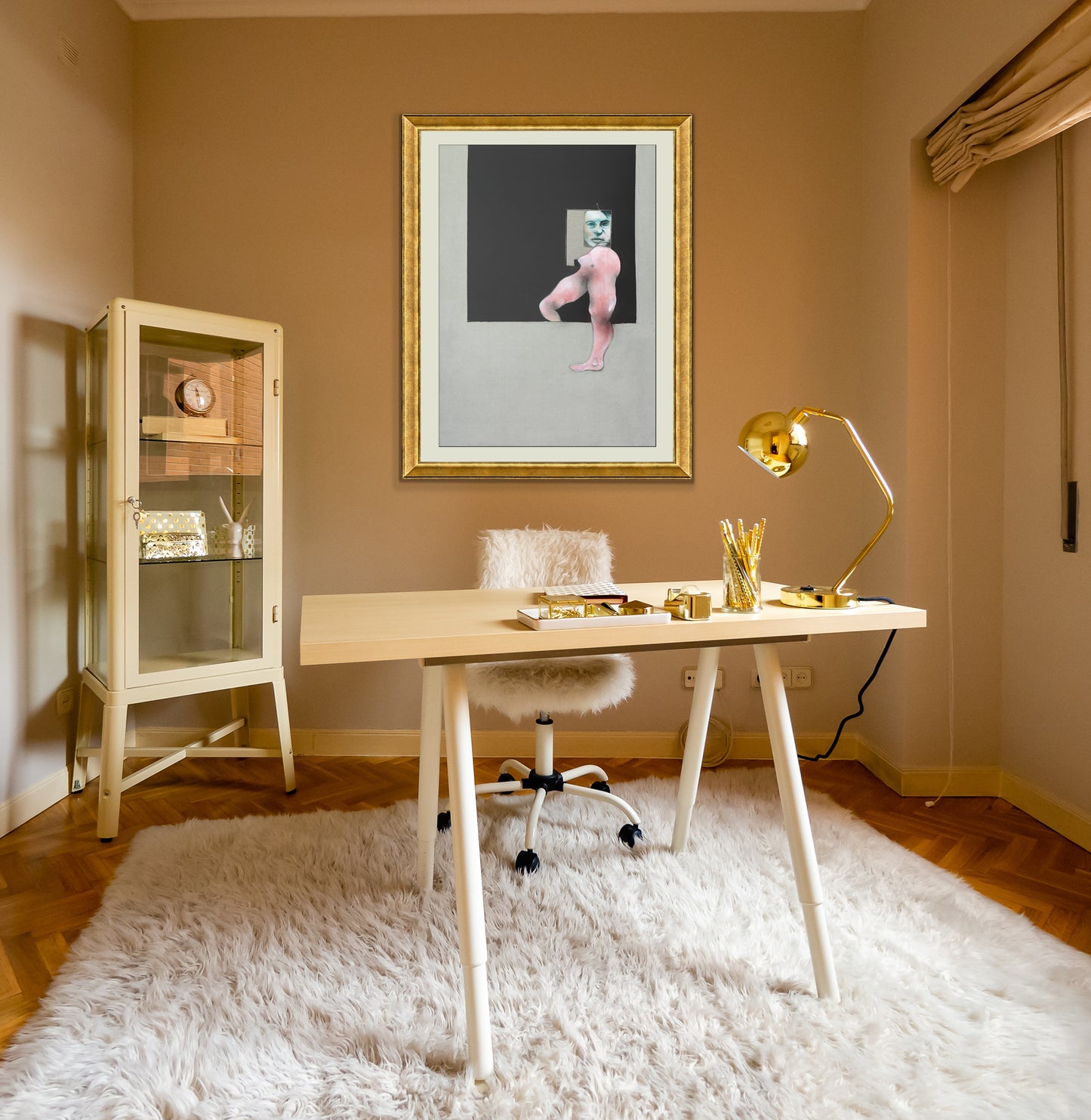 Study from the Human Body and Portrait, Francis Bacon Poster Exclusive Framed Canvas Print, Bacon painting, Vintage Poster, canvas wall art