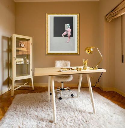 Study from the Human Body and Portrait, Francis Bacon Poster Exclusive Framed Canvas Print, Bacon painting, Vintage Poster, canvas wall art