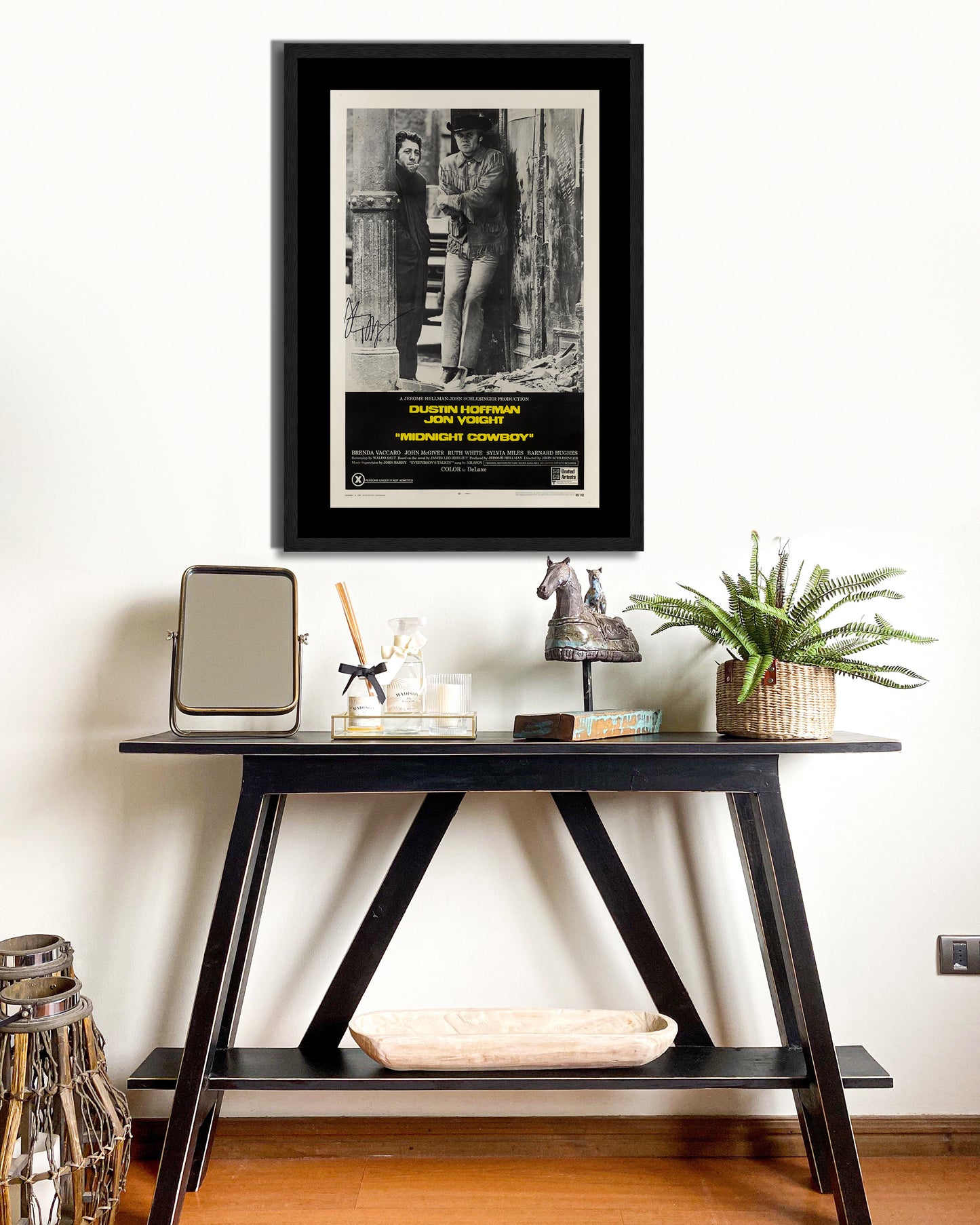 Midnight Cowboy, 1969 Movie Poster Framed Canvas Print, Movie Poster, Film Poster, Advertising Poster, Vintage Poster, canvas wall art