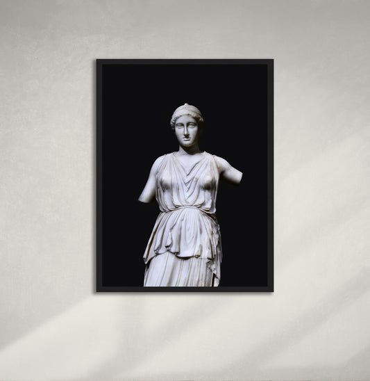 Istanbul Archaeology Museum Fine Art Print Poster, Woman Sculpture Print, Home Decor Gift, Wall Hangings Frame, Gift Ideas
