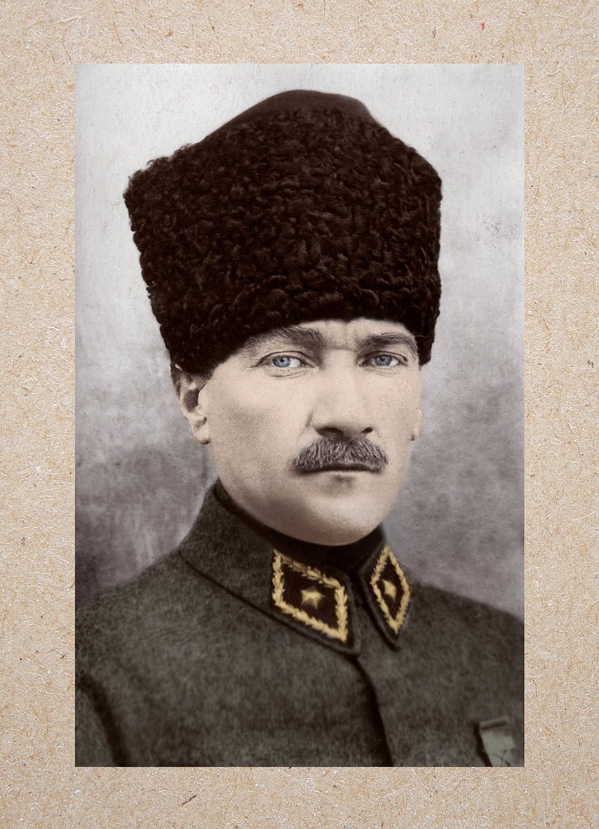 Ataturk Portrait, History Picture, President Photography, Wall Hangings, Home Decor, Gift idea