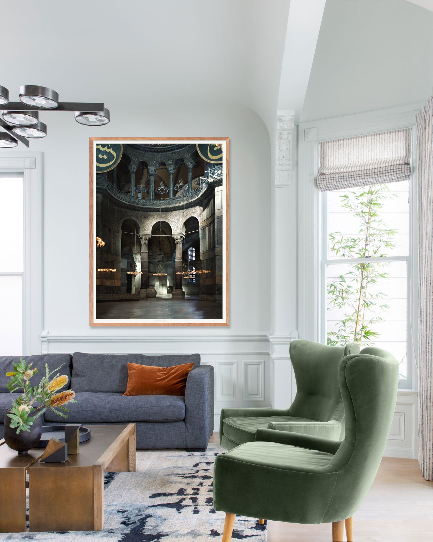 Hagia Sophia Museum, Marbles Columns, Byzantine Art, Architecture Poster, Wall Hangings, Home Decor, Gift idea