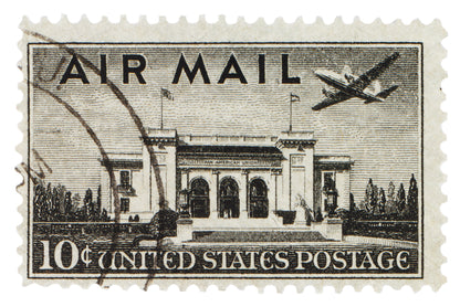 America Stamp Collection, USA Airmail Pan American Union, Philately, Wall Hangings, Home Decor, Poster, Gift idea