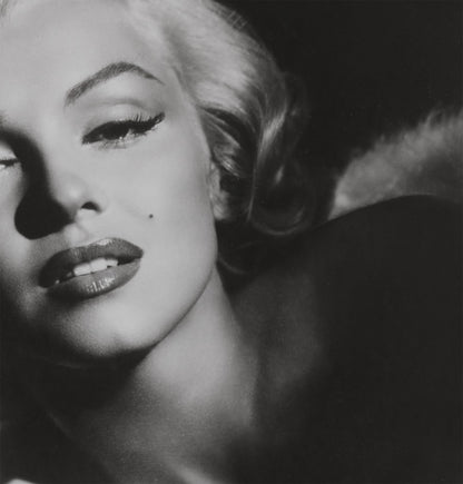 Marilyn Monroe Black and white photo (1950s) Poster Print Canvas, original studio publicity photograph, Vintage Poster, Advertising Poster