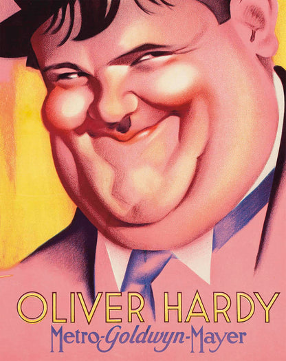 Stan Laurel and Oliver Hardy Circa 1938 MGM Celebrity Movie Poster Print Canvas, Vintage Poster, Film Advertising Poster, Canvas Wall art