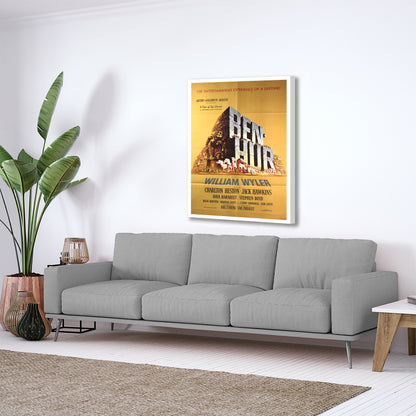 Ben Hur 1959 Advertising Poster Print Canvas, Wall Art, Printable Art, Digital Printable, Modern Art, Abstract Art, Wall art decor Canvas
