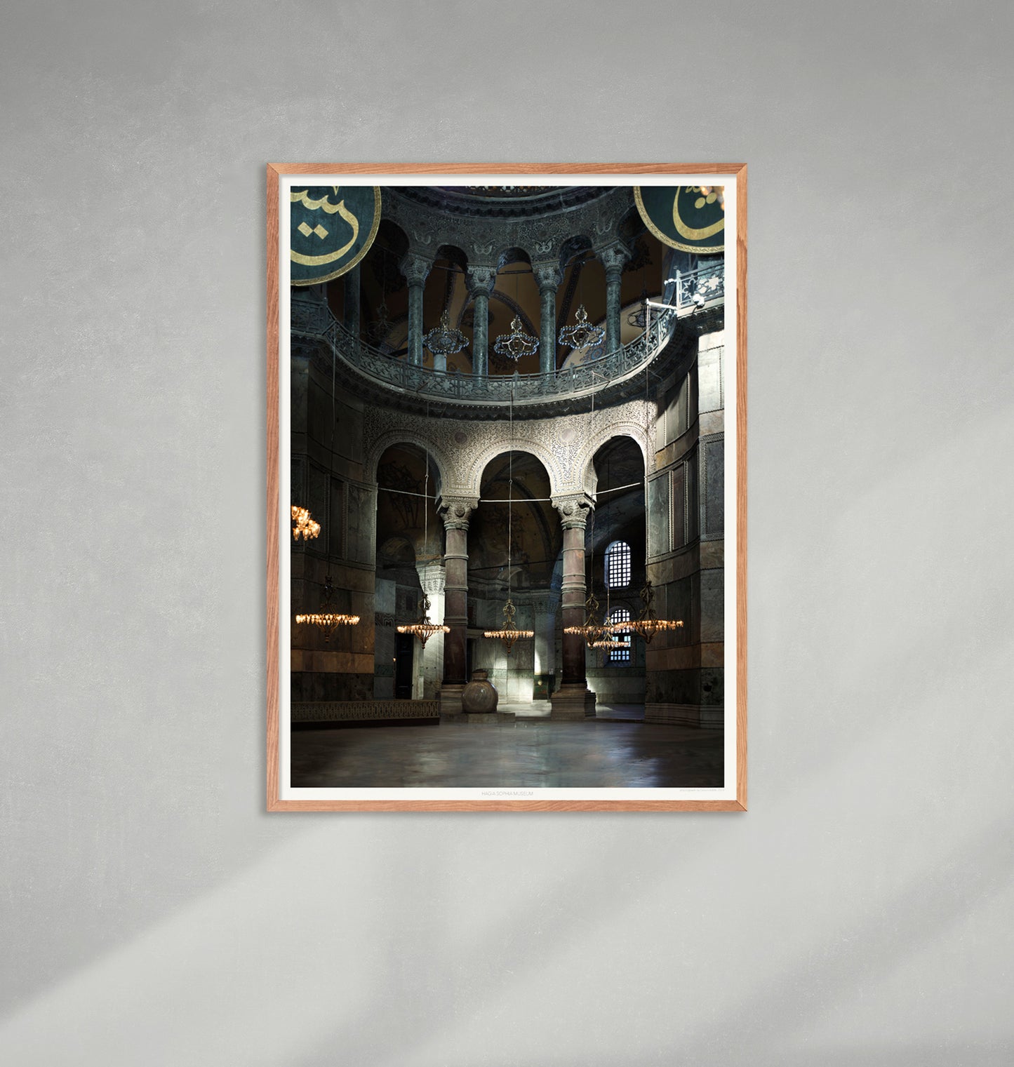 Hagia Sophia Museum, Marbles Columns, Byzantine Art, Architecture Poster, Wall Hangings, Home Decor, Gift idea