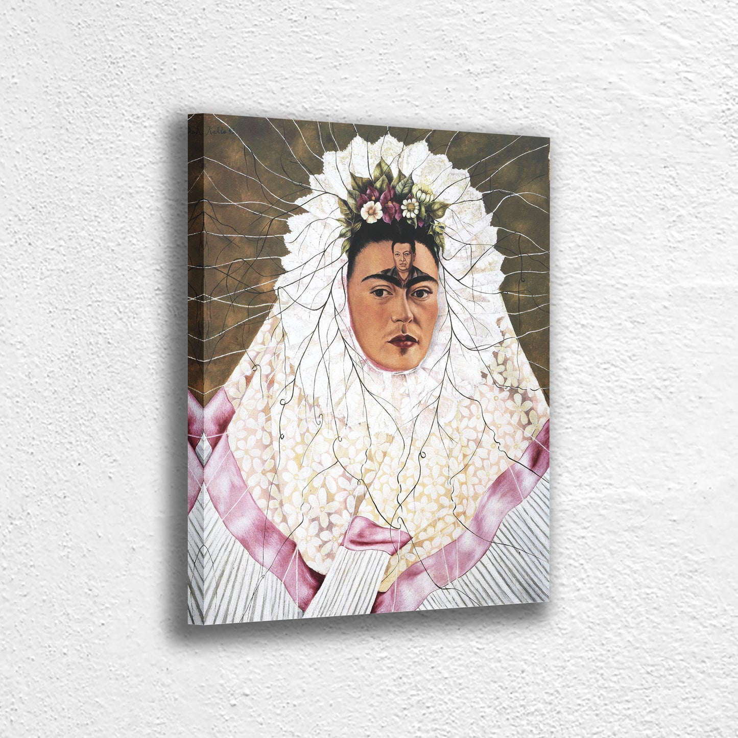 Frida Kahlo Hanging Poster, Canvas Wall Art Decoration, Printed Canvas, home decor, Portrait Poster