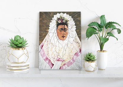 Frida Kahlo Hanging Poster, Canvas Wall Art Decoration, Printed Canvas, home decor, Portrait Poster