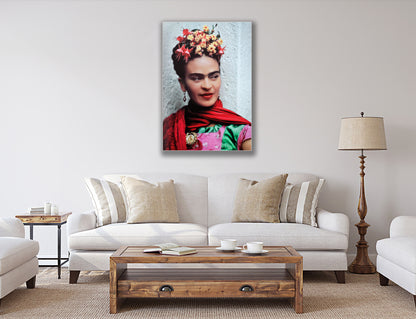 Frida Kahlo Self Portrait Canvas Wall Art Decoration Canvas Printed Canvas, home decor