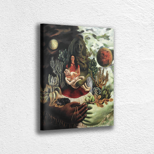 Frida Kahlo Self Portrait Canvas Wall Art Decoration Printed Canvas, home decor Portrait Poster