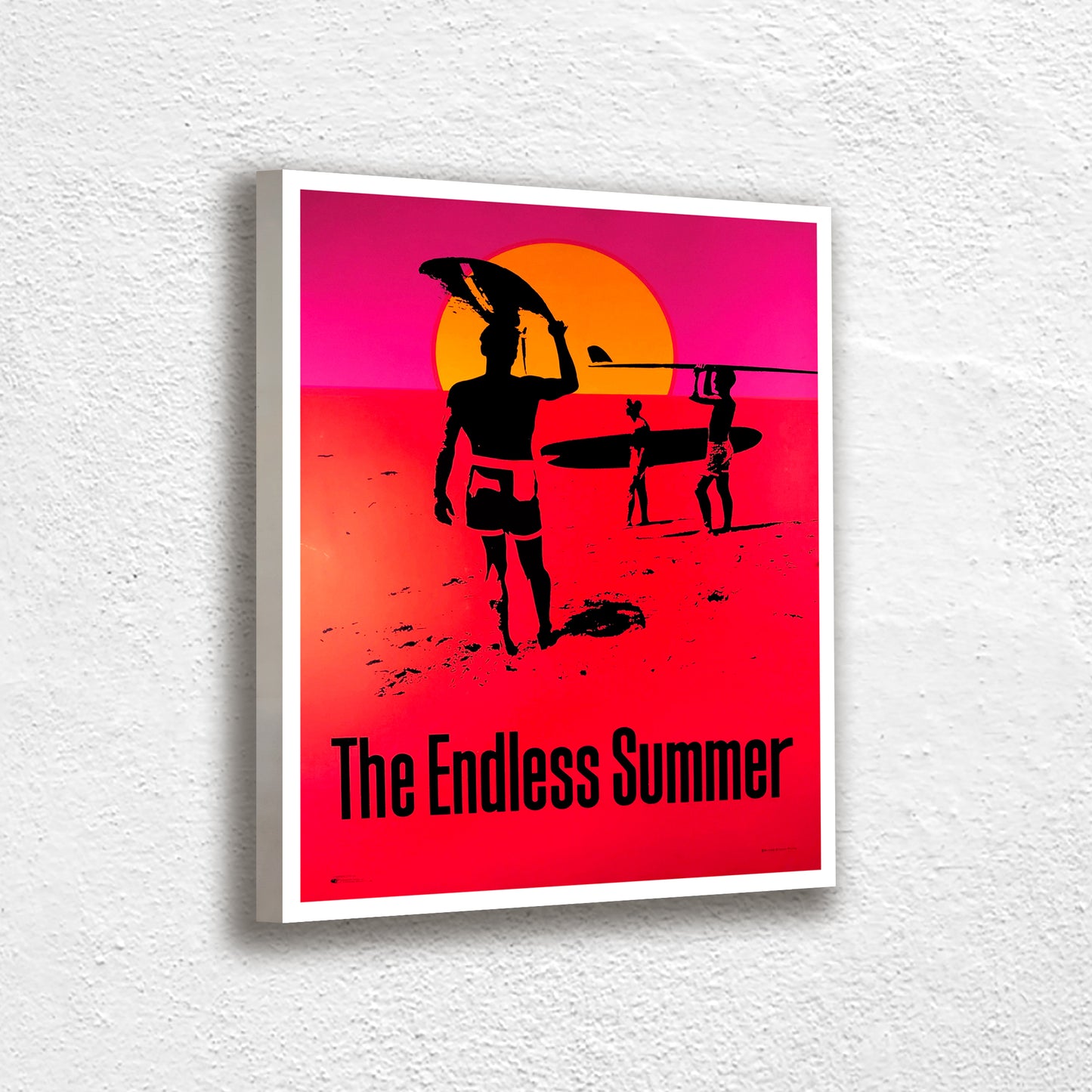 The Endless Summer Retro Movie Poster Print Canvas, Indiana Movie Memorabilia Original US Posters, Modern Art, Wall art decor Canvas